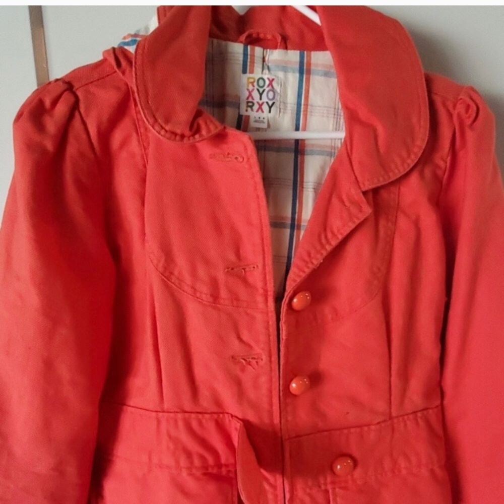 S ROXY fit flare coat